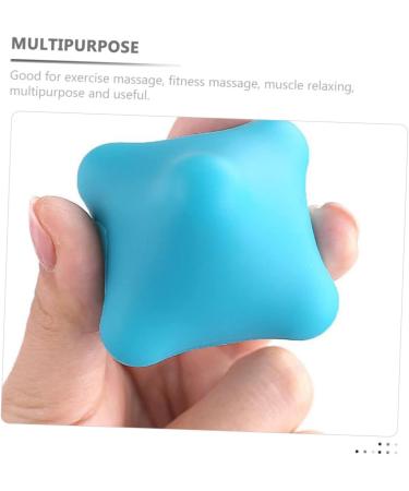 Healeved Silicone Massage Globe - Hand & Foot Massage Balls for Relaxation & Training | 5.7cm Blue - Buy Online on GoSupps.com