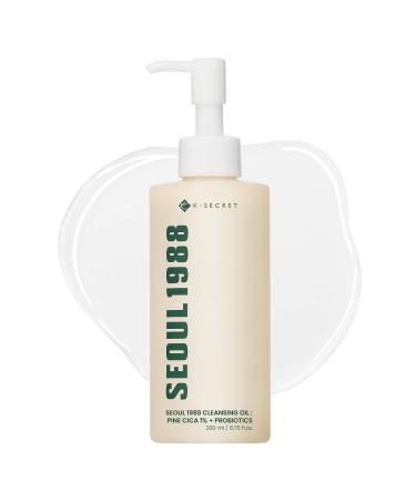 KSECRET SEOUL 1988 Cleansing Oil: Pine Cica 1% + Probiotics 200 ml/6.76 fl.oz