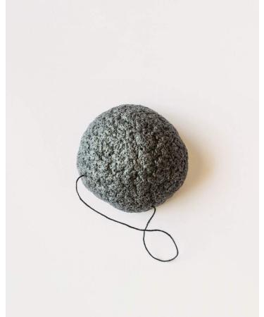 Buy Volcano Konjac Sponge - 7.5 cm Black | Eco-Friendly Facial Cleanser for All Skin Types - Fast International Shipping! - Buy Online on GoSupps.com