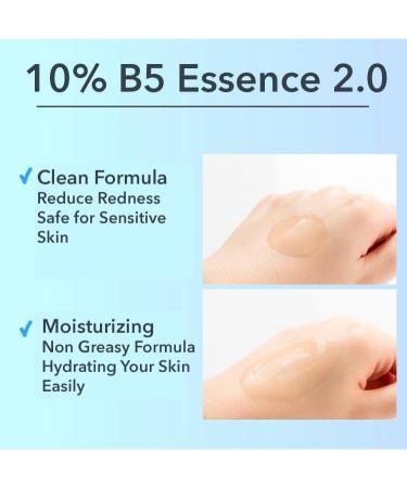 1PC John Jeff 10% B5 Serum Hydrating Soothing Relieving Redness Balancing Moisturizing Facial Serum Essence Strengthen Skin Serum Ampoule 50ml - Buy Online on GoSupps.com
