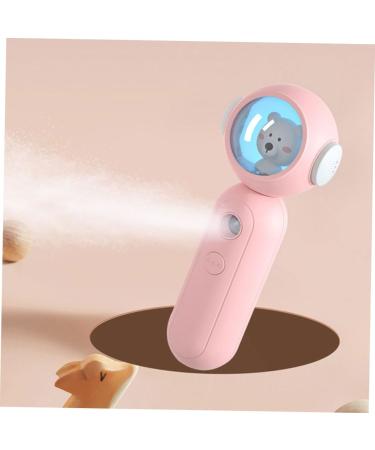 Baluue 1pc Mist Sprayer Nano Mister for Face Portable Facial Mister Face Water Sprayer Nano Mist Spray 13.6x5.5cm Pink - Buy Online on GoSupps.com