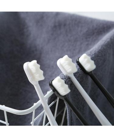 4-Pack Soft Bristle Manual Toothbrushes - 20 000 Micro Nano Bristles for Sensitive Gums | Ideal for Adults & Children - International Shipping Available - Buy Online on GoSupps.com