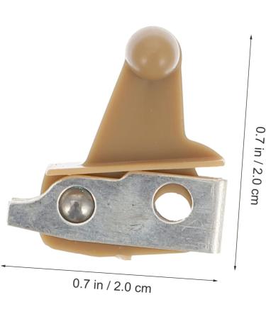 DOITOOL Electric Clipper Switch Hair Clipper Supply Equipment Plastic 2X2X1CM Brown - Buy Online on GoSupps.com