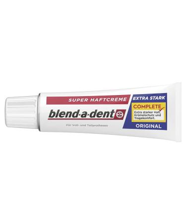 Blend-a-Dent Complete Original Super Adhesive Cream - 47g | Strong Hold for Dentures | Fast International Shipping - Buy Online on GoSupps.com