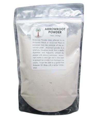 Arrowroot Powder 16 Ounces (1 Pound)