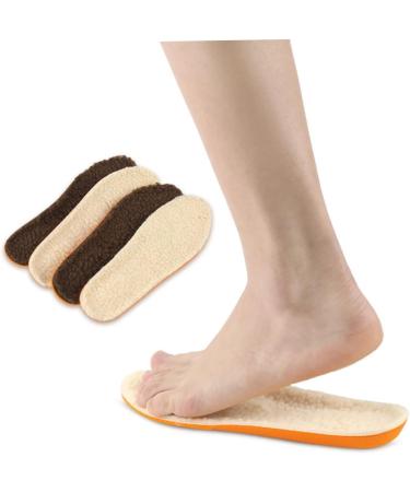 FRCOLOR 2 Pairs Sports Insoles | Warm Shoe Pads & Cushions for Ultimate Foot Care - Ideal for Winter - Buy Online on GoSupps.com
