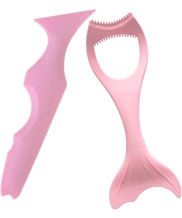 Baluue 6 Pcs Eyeliner False Eyelash Applicator Eyeshadow Mascara Eyelash Comb Applicator Pink - Buy Online on GoSupps.com