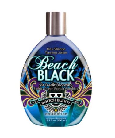 Tan Asz U BEACH BLACK Max Silicone Bronzer Tanning Lotion 13.5 oz.
