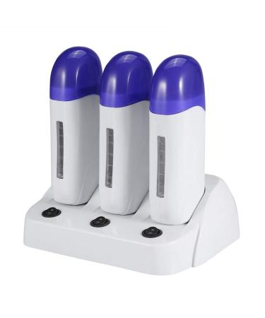 Portable Roll-On Wax Warmer - 3 Types | Easy Hair Removal | UK220VTHREE SEATS | Ideal for Men & Women - Buy Online on GoSupps.com