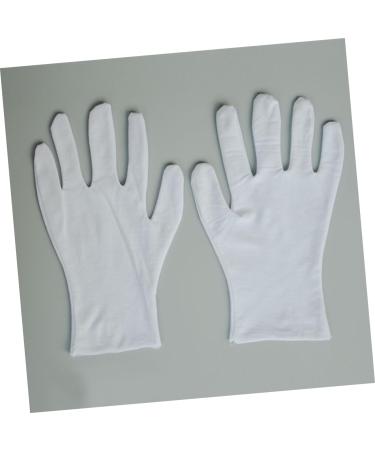 DOITOOL 12 Pairs Factory Gloves White Lengthen Cotton Gloves Work - Buy Online on GoSupps.com