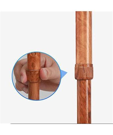 Watch Winders Folding Cane Elderly Cane Ltifunctional Imitation Solid Wood Elderly Crutches Lightweight Walking Stick Four-Foot Anti-Skid Aluminum Alloy Expansion Family - Buy Online on GoSupps.com