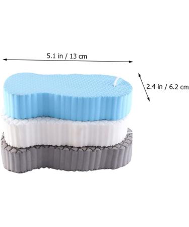 SOLUSTRE 3 Sets Children's Bath Sponge Bathing Accessories Exfoliating Back Scrubber Bathing Supplies Household Baby Sponge Shower Tool Body Scrub Wash Baby Body Wash Bath Ball Soft 3D PVA - Buy Online on GoSupps.com