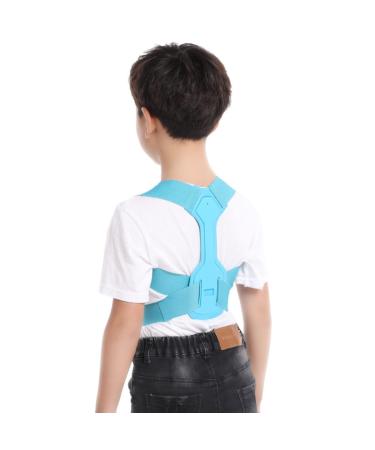 ZZSRX posture posture correction adjustable preservation corrector children youthful posture trainers to support the spine improve the attitude children's attitude corrector unisex blue small blue blue