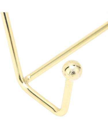 Plate Holder Display Stand Plate Stands for Display Gold Metal Plate Holder Stand for Art with Stable Display Perfect for Nail Designs - Buy Online on GoSupps.com