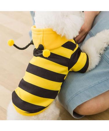 Puppy Outfits Pet Costume Dog Hoodies: Cat Holiday Cosplay Warm Clothes Puppy Cute Hooded Coat Christmas Outfits for Cat Small Dogs Puppy Kitten L Outdoor Clothing Yellow L - Buy Online on GoSupps.com