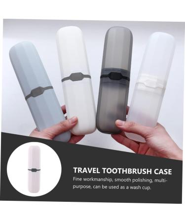 Gogogmy 4-Piece Travel Toothbrush Case Set - Toothpaste & Toothbrush Holder for International Shipping - Buy Online on GoSupps.com