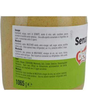 HDS 1065 g mustard topping for hamburgers second meat and bread dishes for restaurants and fast food - Buy Online on GoSupps.com