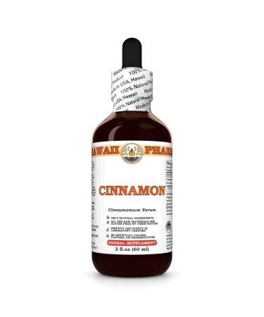 Cinnamon (Cinnamomum Verum) Dry Bark Tincture, Made in Hawaii, All Natural, Vegan, Pure Liquid Extract - 2 fl.oz 2 Fl Oz (Pack of 1)