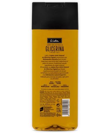 Lida JLiqGlicerina Lida J Liq Glicerina 600 Ml Health and personal care - Buy Online on GoSupps.com