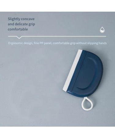 QUR 8PCS Mini Countertop Wiper Wiper Bathroom Glass Wiper Silicone Clean Floor Wiper Bathroom Sink Easy Install - Buy Online on GoSupps.com