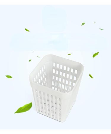 Cutlery Basket Dishwasher Basket Plastic Cutlery Sieve Cutlery Draining Storage Basket Chopsticks Storage Basket 8cm*13.5cm*10.7cm White - Buy Online on GoSupps.com