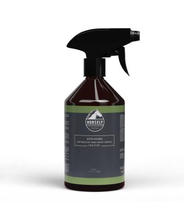 Horsely Horse Fly Spray - Ideal Fly Repellent For Horses Insect Spray & Bug Spray - A Barrier Fly Spray For Horses Effective Horse Fly Spray For Humans Alternative To Horse Fly Repellent Gel 500ml