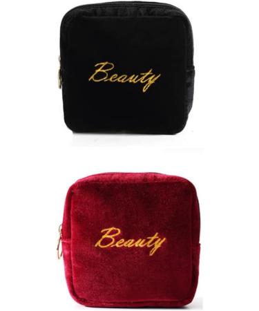 Shop Healeved 2-Pack Mini Clear Cosmetic Bags | Travel Makeup Organizer & Coin Purse | Perfect Handbag Accessory - Buy Online on GoSupps.com