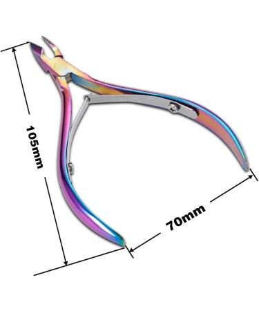 Professional Stainless Steel Nail Skin Pliers & Cuticle Scissors - Manicure & Pedicure Set for Ingrown Toenails | Color  - Buy Online on GoSupps.com