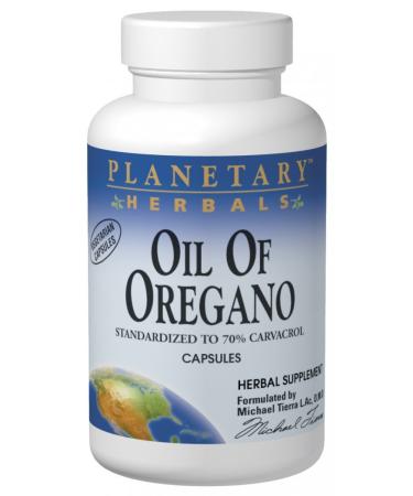 Planetary Herbals Oil of Oregano May Provide Support To The Immune System 60 Vegetarian Capsules