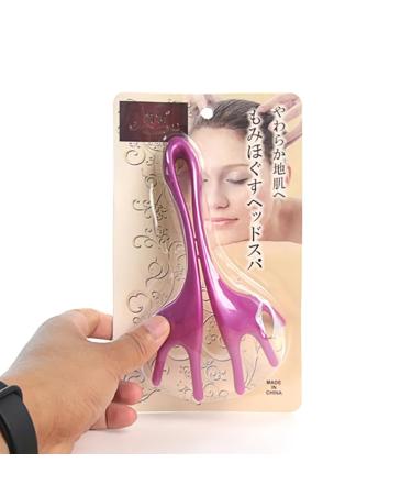 1PCS Manual Six Chewing Scalp massage device Head massage device Itching Stick Relaxing Massage shacher