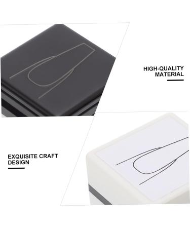 Housoutil Nail Practice Stamp Nail Art Salon Practice Supply Nail Art Practice Tool Painting Practicing Stamper Salon Nail Painting Tool Compact Stamper Plastic Accessories White Manicure - Buy Online on GoSupps.com