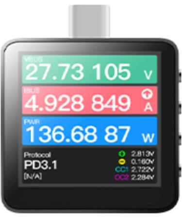 Guoqiao Power Z Type C KM003C Fast Charging Tester | Digital Voltmeter & Amperemeter | Motherboard Repair & Power Bank Detector - Buy Online on GoSupps.com