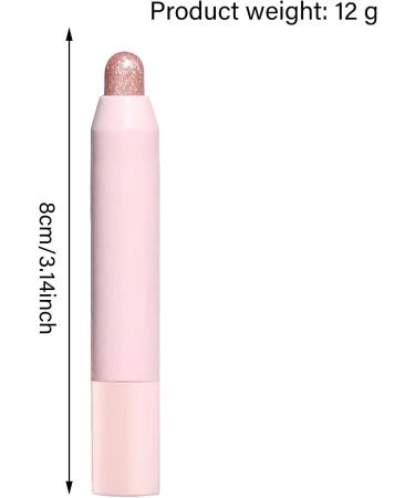  Ziennhu Green Glitter Eyeshadow Waterproof And Long Lasting Green Eyeshadow Stick Nazcr Cream Pencil Eyeliner Metallic Glitter Eye Makeup Pen - Buy Online on GoSupps.com