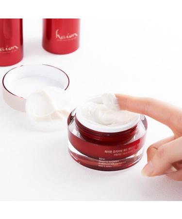 HAION Premium Red Peptide Cream 50mL - Anti-Wrinkle & Moisturizing - JEJU Turmeric & Sea Cucumber - Made in Korea - Shop Internationally - Buy Online on GoSupps.com