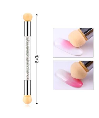 SILPECWEE 6Pcs Ombre Nail Brush Set Gel & Acrylic Nail Art Tools for Salon & DIY - Buy Online on GoSupps.com