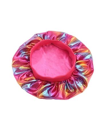 Silky Satin Sleep Cap and Bonnet for Women and Girls - D-Holographic 6PK - Buy Online on GoSupps.com