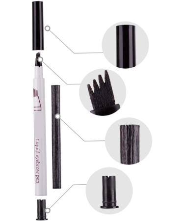 FOMIYES 3pcs Pencil Pronged Dark Liquid Four Waterproof Natural Sweat-proof Durable # Grey Eyebrow 1 count (Pack of 1) As Shownx3pcs - Buy Online on GoSupps.com