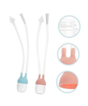 Healeved 2pcs Nasal Aspirator Toddler Suction Plates | Silicone Bowl for Mucus Sucker | Baby Nasal Cleaning Tools - Buy Online on GoSupps.com