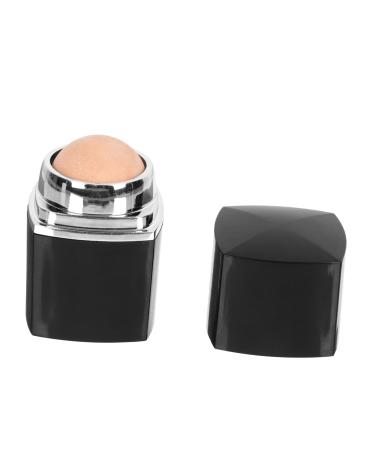 Beatifufu 1pc Facial Oil Absorbing Ball Facial Massager Oil Absorbing Roller Facial Oil Control Tool Makeup 5x2.8cm Black