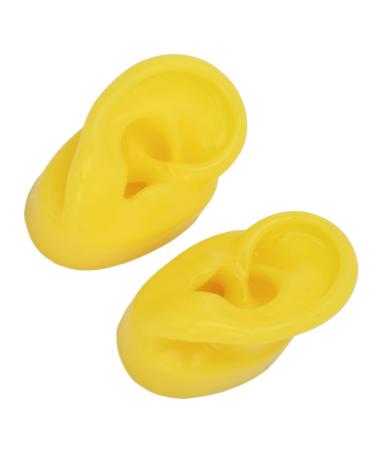 Ear Model Soft Silicone Simulation Left Human Ear Model Ear Display Teaching Aid Modelprofessional Display Tool for Every Hearing Aid Consultant