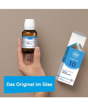 DHU Sch ßler-Salz No. 10 Natrium Sulfuricum D12 - Mineral Salt for Internal Cleaning Eco-Friendly 420 Tablets - Buy Online on GoSupps.com