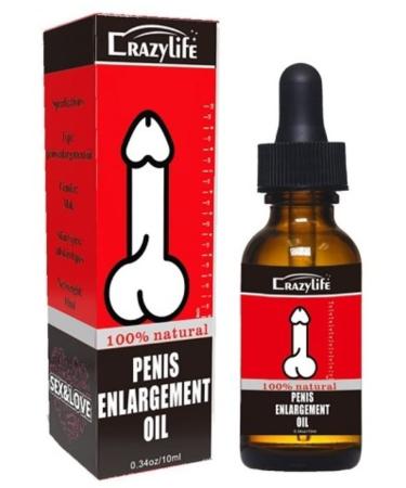 Massage Oil for Men Male Enlarger Oil Natural Dick Growth Oil Fast Big Thick Long by CrazyLife Special for Men Increase Oil 10ML 0.34 Fl Oz (Pack of 1)