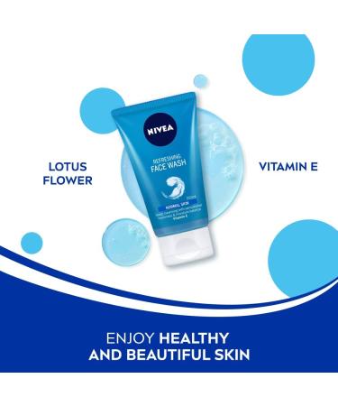  NIVEA Nivea Refreshing Facial Cleanser 150 ml - India (shipped from India) - Buy Online on GoSupps.com