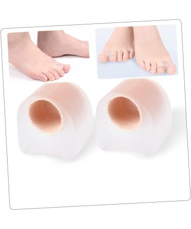 Silicone Gel Foot Protector Set - 6pcs Nail Separator & Bunion Straightener Cushion Tube - Foot Care Tools for Nursing Cover & Thumb Relief - Reusable and Comfortable - Buy Online on GoSupps.com