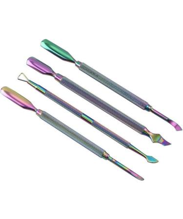 minkissy 1 Metal Cuticle Remover Nail Cuticle Tool Nail Art Tools Nail Care Kit Cuticle Remover Tool Spoon Nail Cleaner Nail Tool Manicure Pedicure Kit Nail Art Accessories Propeller - Buy Online on GoSupps.com