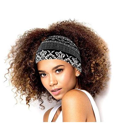 Bohend Boho Headbands - Wide Knotted Hair Bands with Fashion Printing for Women and Girls - Buy Online on GoSupps.com
