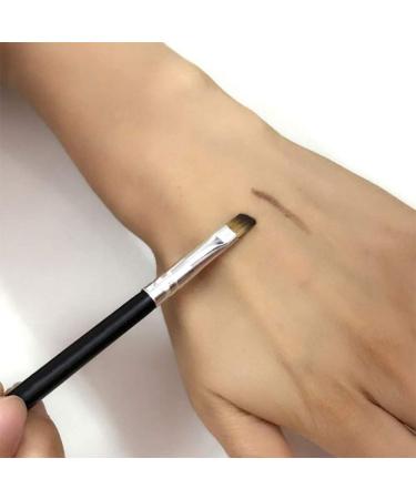 4-Piece Black Double-Head Eyebrow Brush Set | Multi-Functional Spoolie & Comb for Perfect Eyebrow Tinting - International Shipping Available - Buy Online on GoSupps.com
