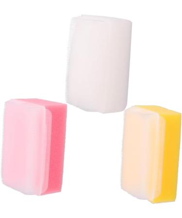 Lurrose 3ST Tactile Brush Set - Milk Scab Brush for Toddler Bathing | Early Education Touch & Massage Sponge for Sensitive Hands - Buy Online on GoSupps.com
