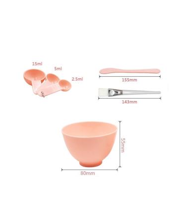 6 In 1 Portable Face Mask Mixing Bowl Set | DIY Beauty Tools & Skincare Accessories | Spatula Spoon & Brush Kit for Homemade Masks - Buy Online on GoSupps.com