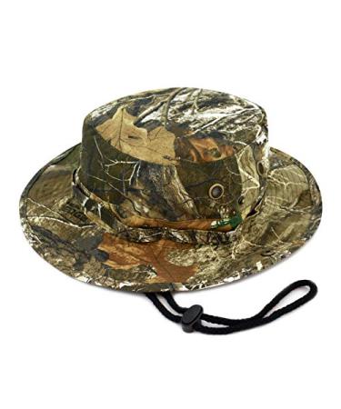 Hunting Headwear - Official Licensed Realtree Camouflage Outdoor Sun Cap Hat 2. Boonie 2 - Edge Small-Medium